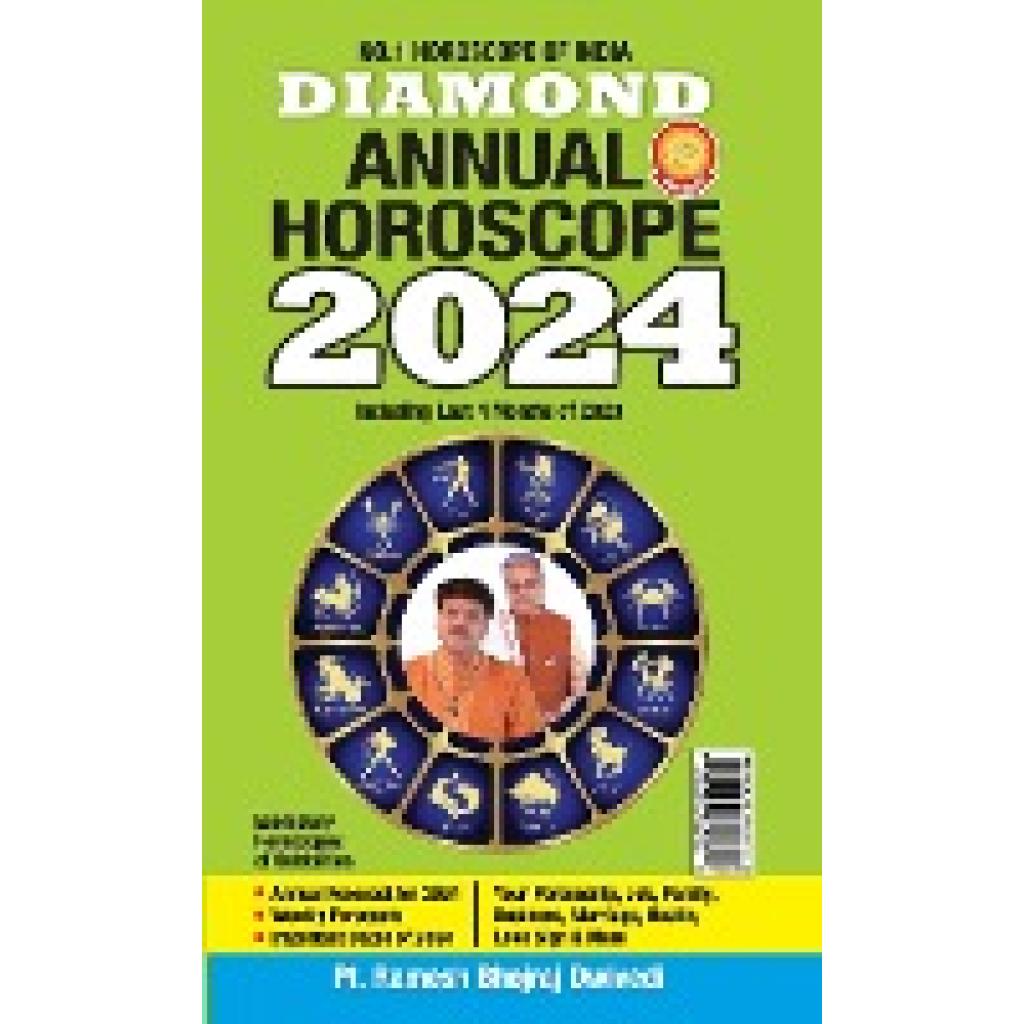 Dwivedi, Pt. Ramesh Bhojraj: Diamond Annual Horoscope 2024