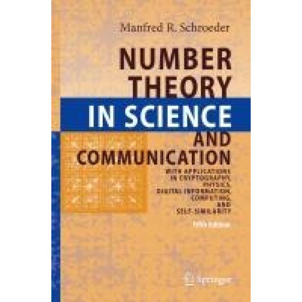 Schroeder, Manfred: Number Theory in Science and Communication