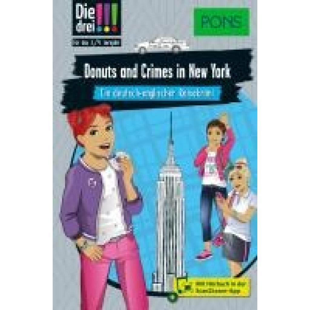 Ambach, Jule: PONS Die Drei !!! - Donuts and Crimes in New York