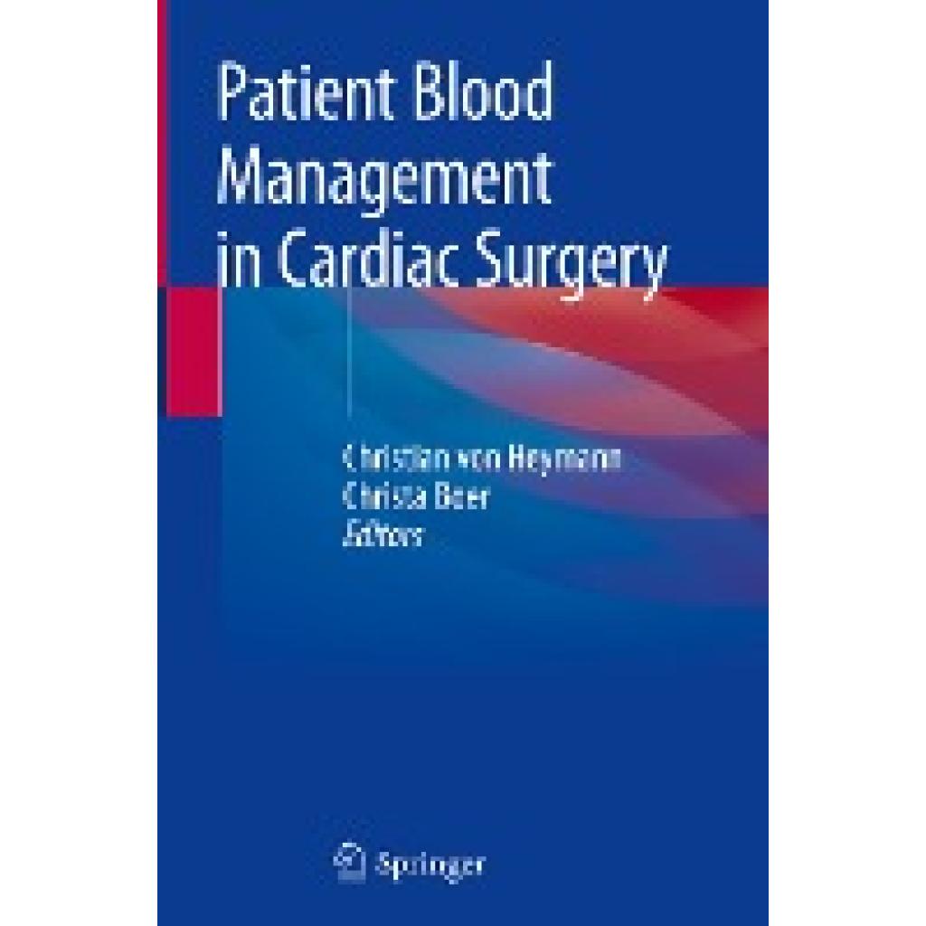 Patient Blood Management in Cardiac Surgery