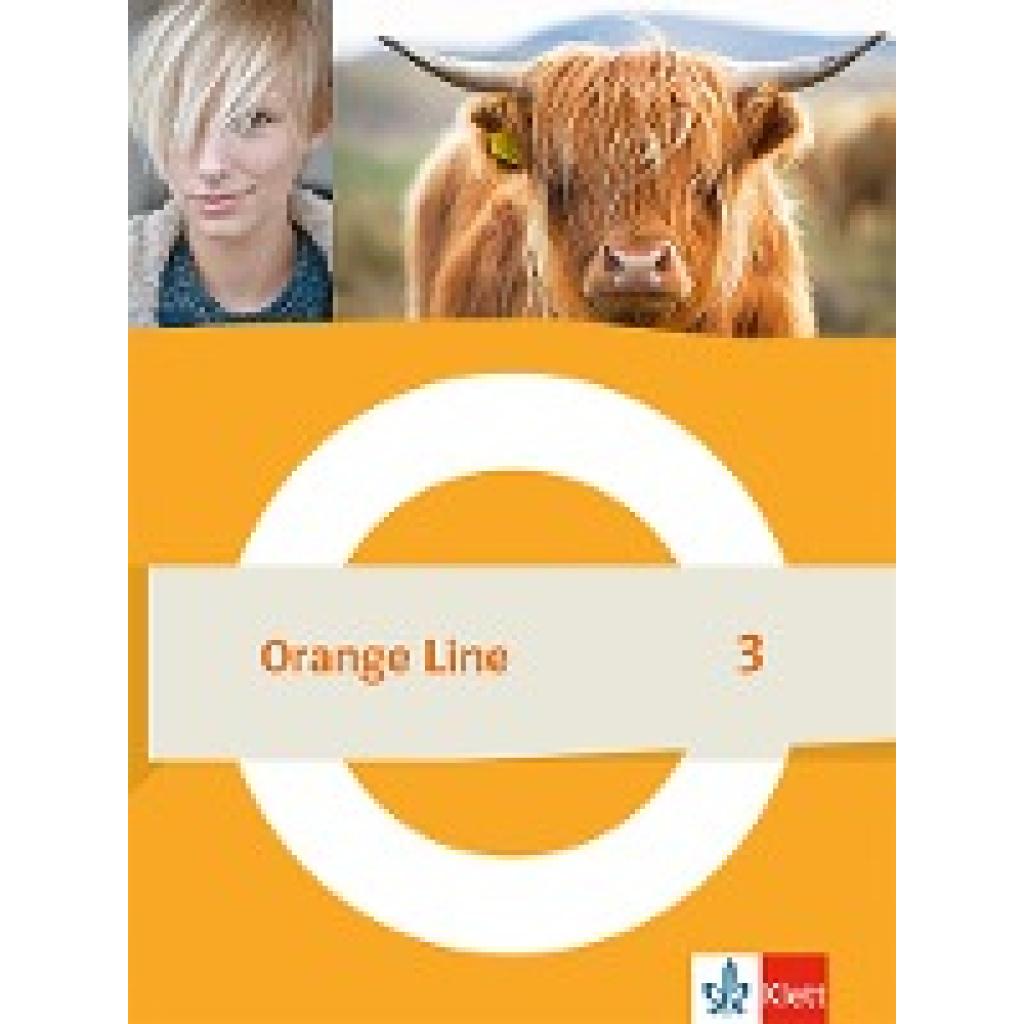 Orange Line 3. Schulbuch (fester Einband) Klasse 7