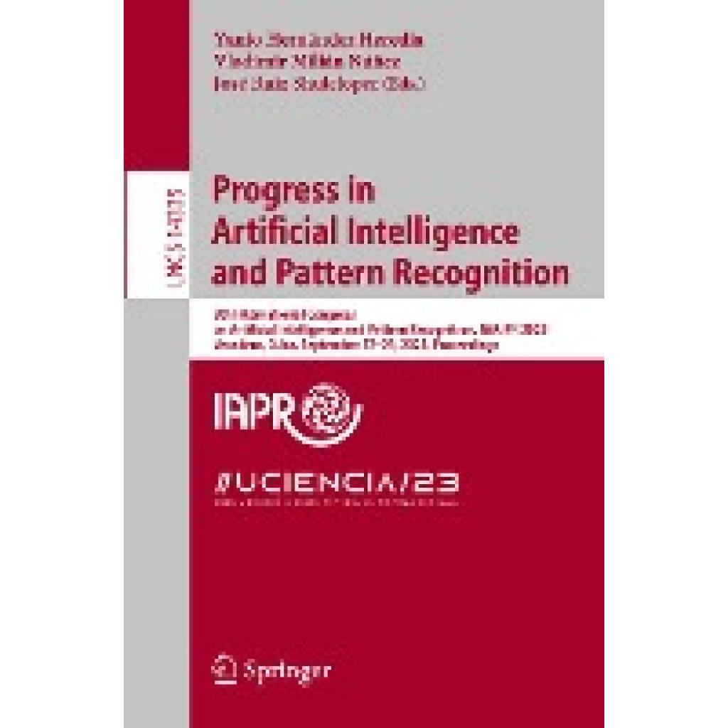 Progress in Artificial Intelligence and Pattern Recognition