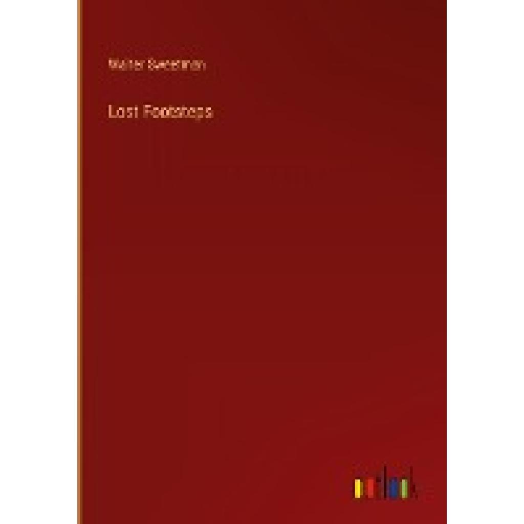 Sweetman, Walter: Lost Footsteps