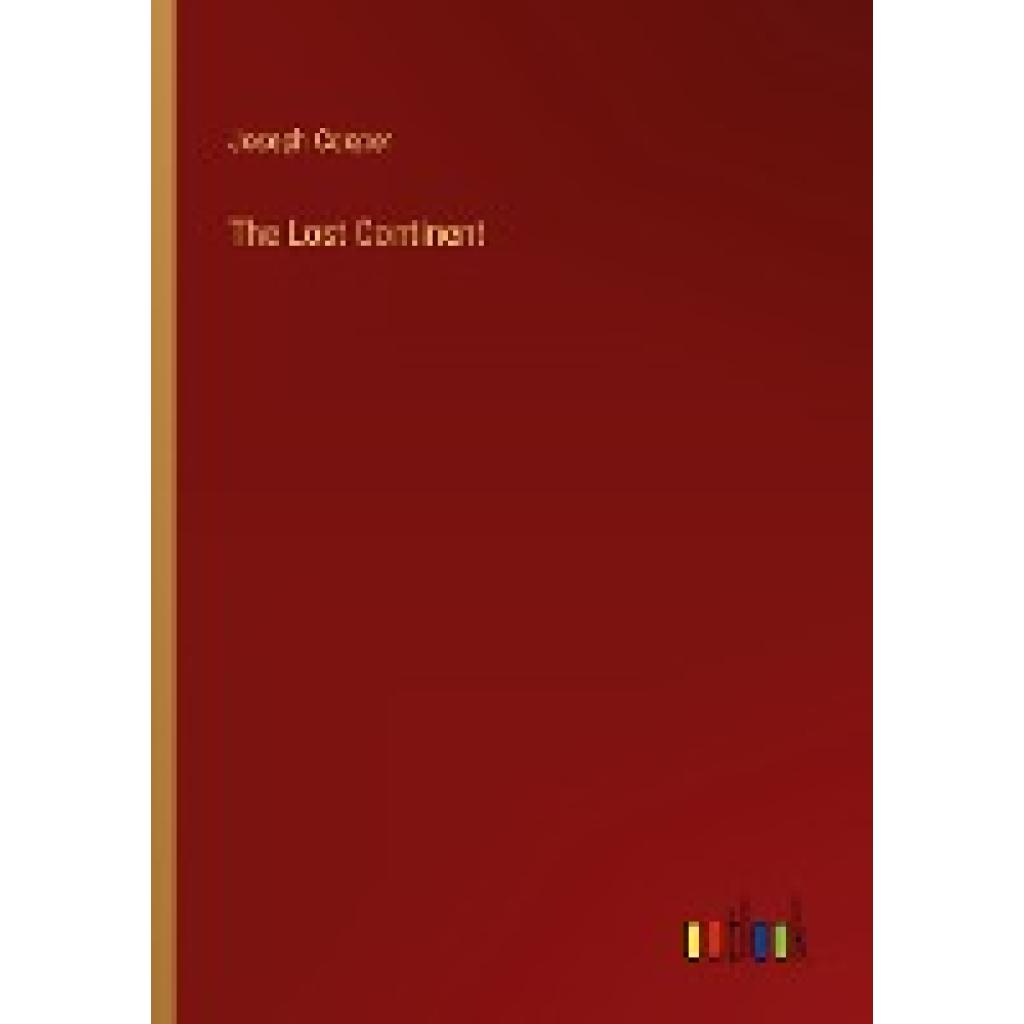 Cooper, Joseph: The Lost Continent