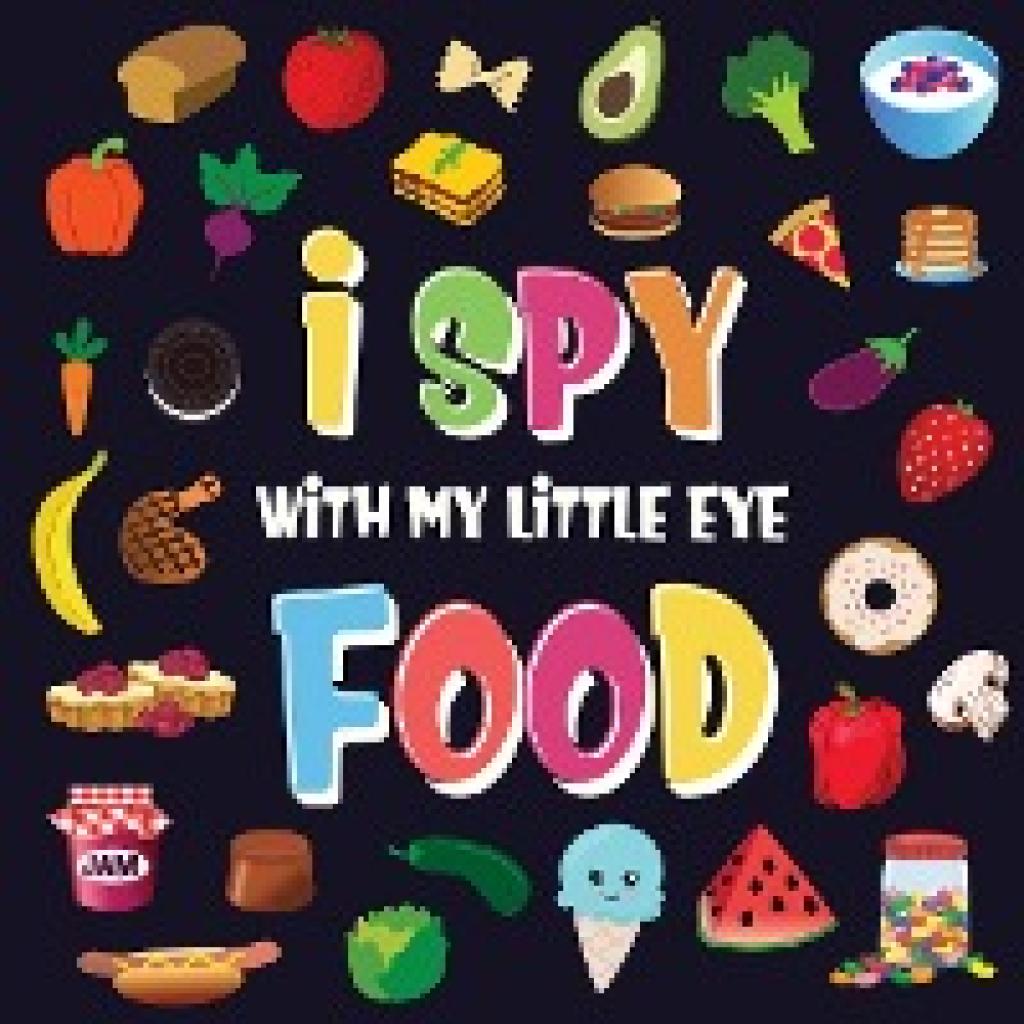 Kids Books, Pamparam: I Spy With My Little Eye - Food