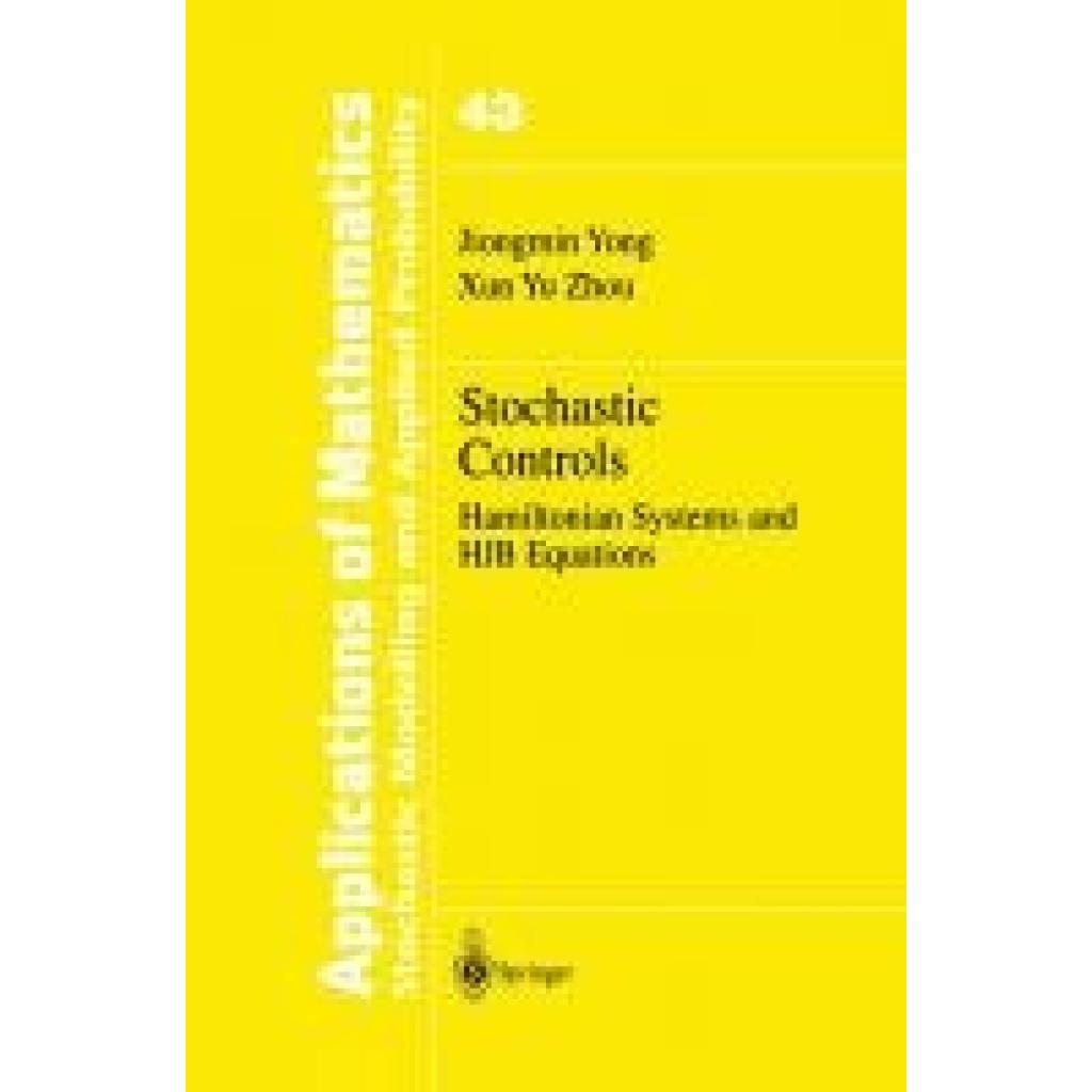 Zhou, Xun Yu: Stochastic Controls