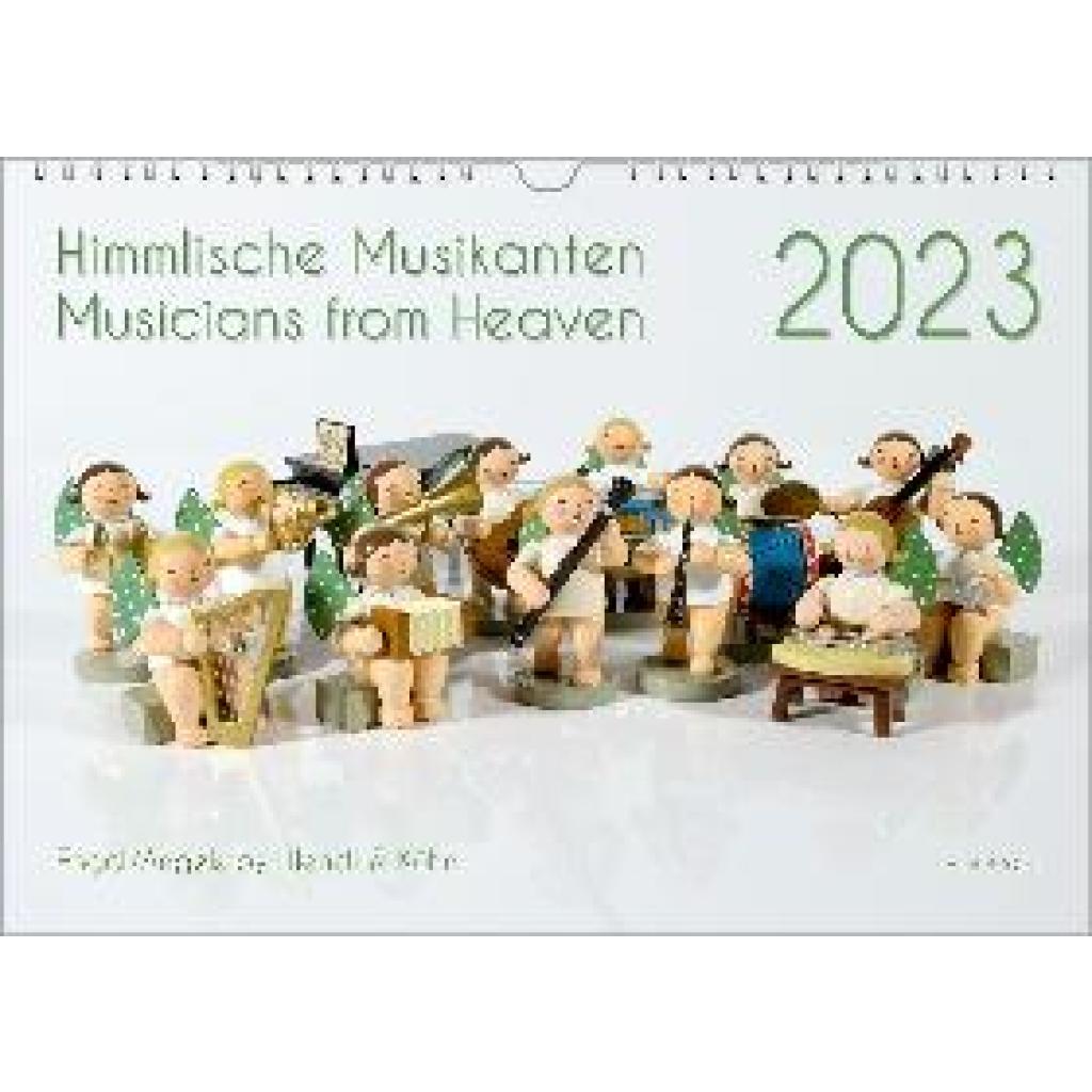 Bach, Peter: Der Engel-Kalender, ein Musik-Kalender 2023, DIN A4