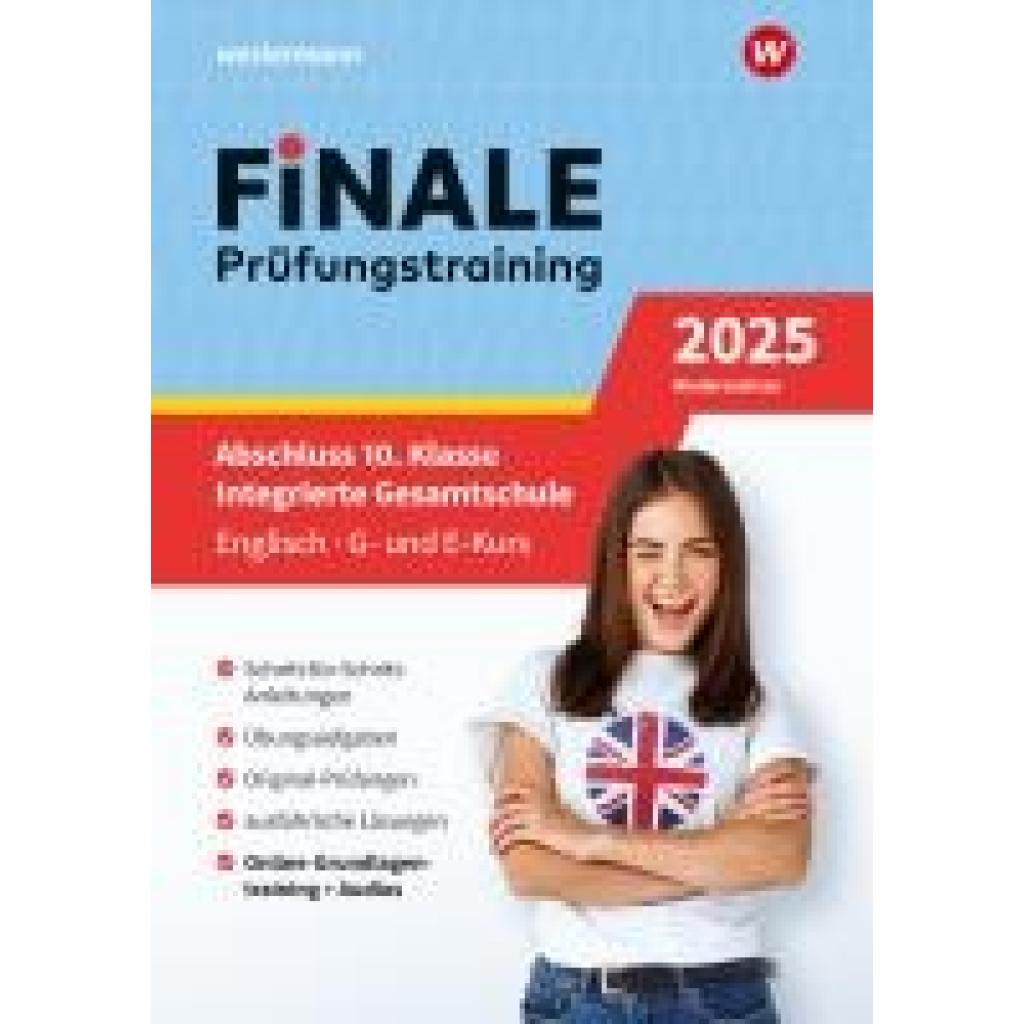 Kühne, John Alistair: FiNALE Prüfungstraining Abschluss Integrierte Gesamtschule Niedersachsen. Englisch 2025