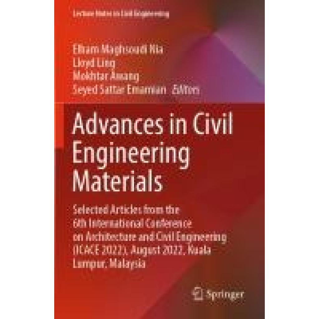 Advances in Civil Engineering Materials