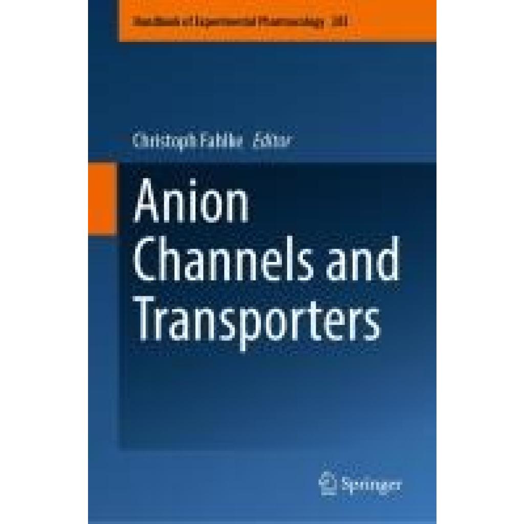 Anion Channels and Transporters