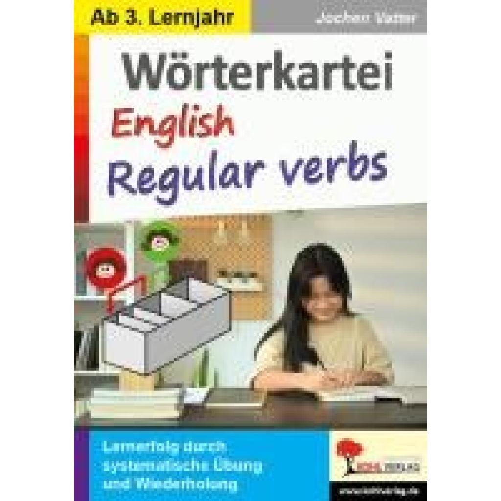 Vatter, Jochen: Wörterkartei English regular verbs