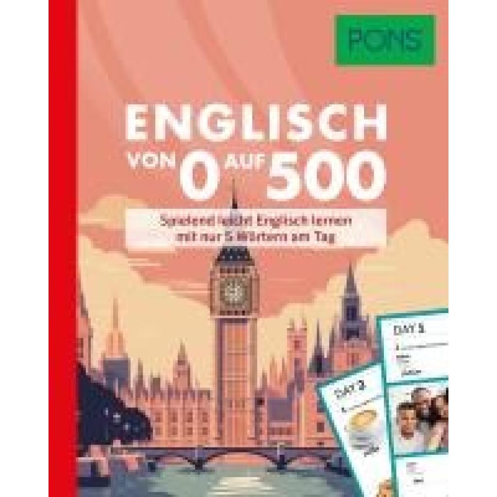 9783125164000 - PONS Englisch von 0 auf 500 Kartoniert (TB)