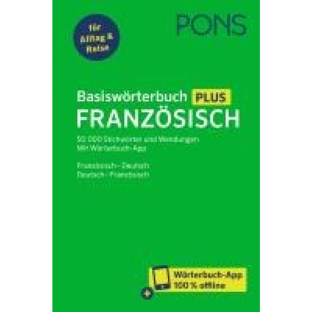 PONS Basiswörterbuch Plus Französisch