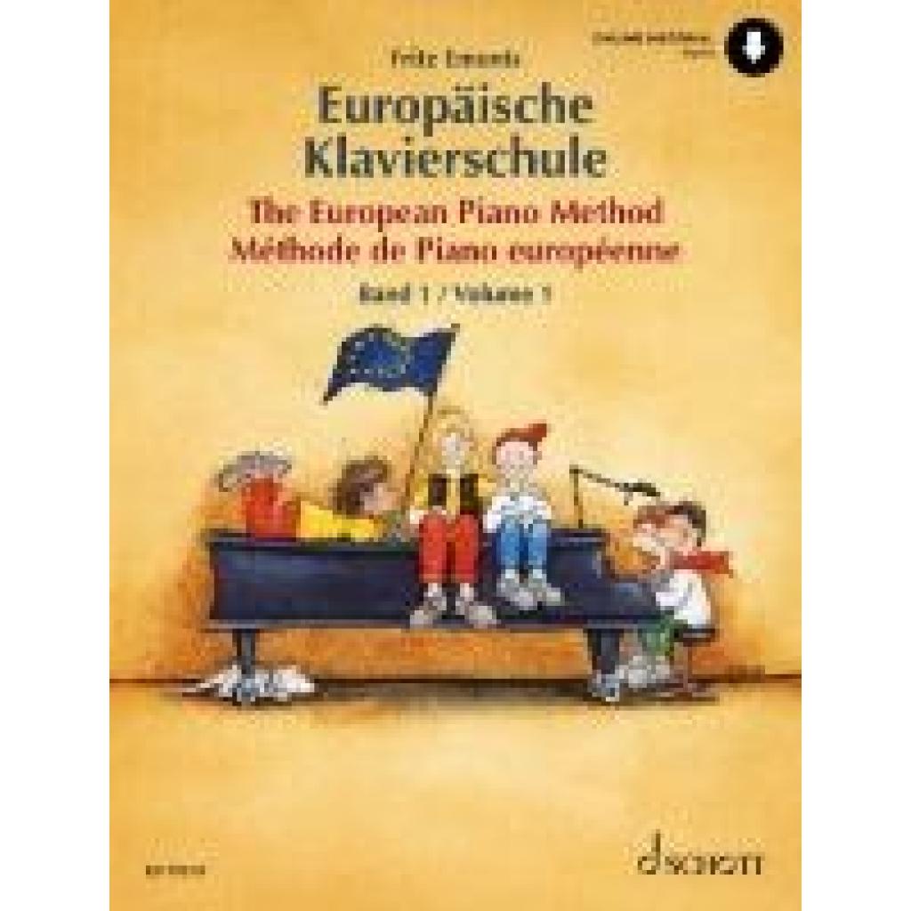 Emonts, Fritz: Europäische Klavierschule Band 1