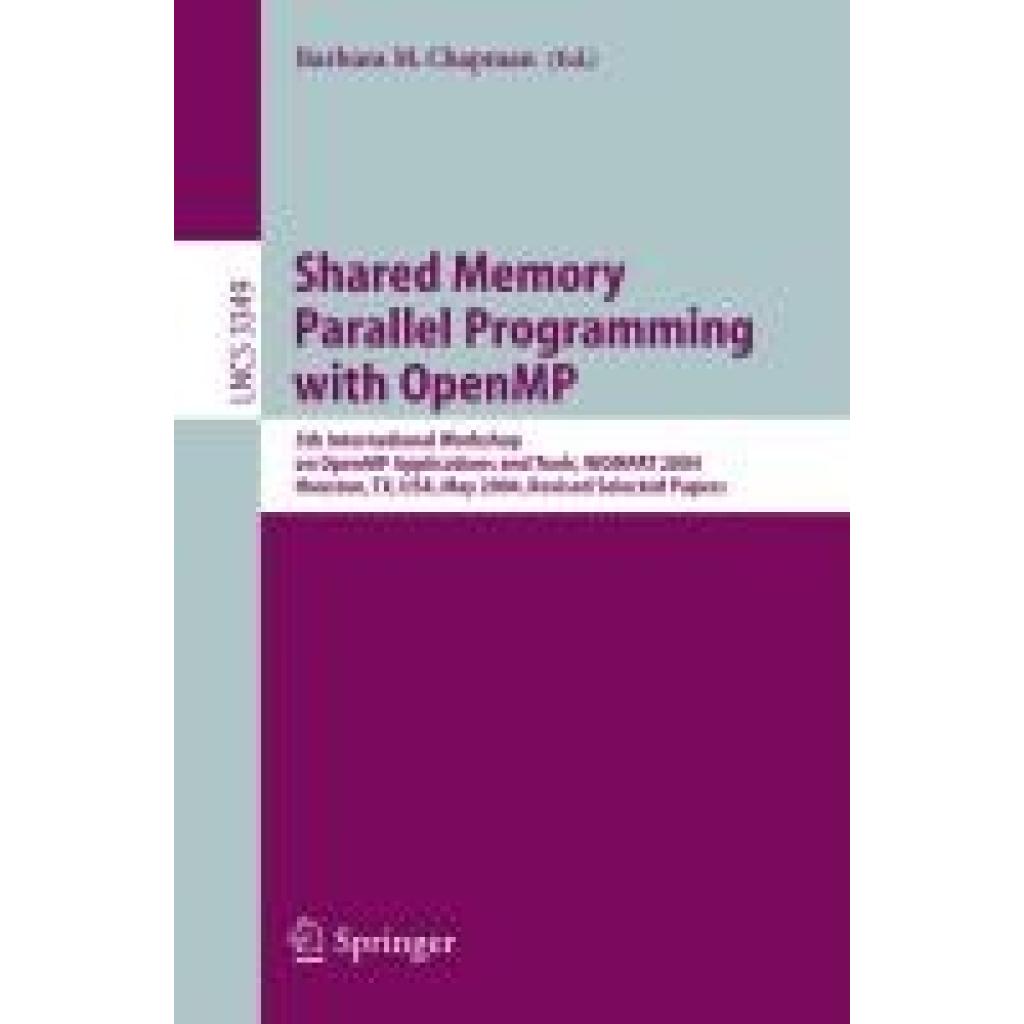 Shared Memory Parallel Programming with Open MP