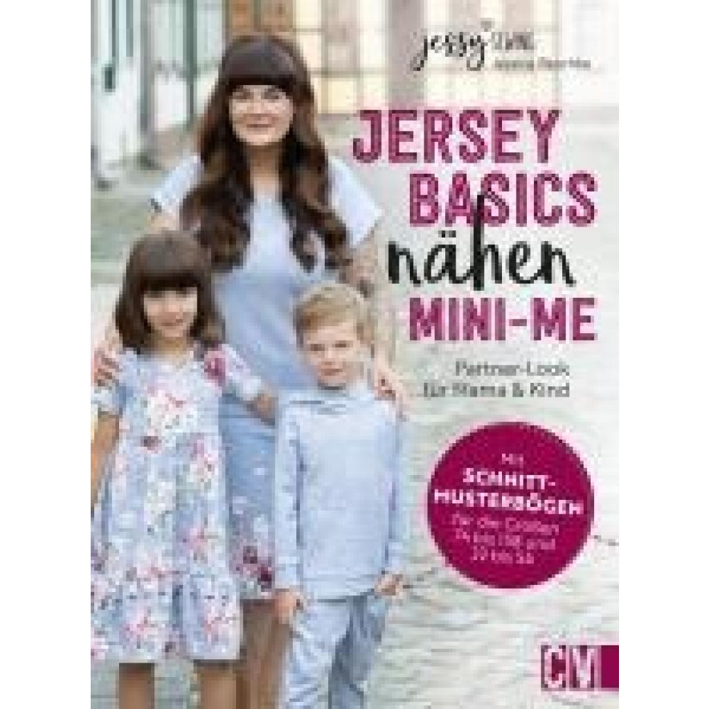 9783841067845 - Jersey Basics nähen Mini-Me - Jessy Sewing Gebunden