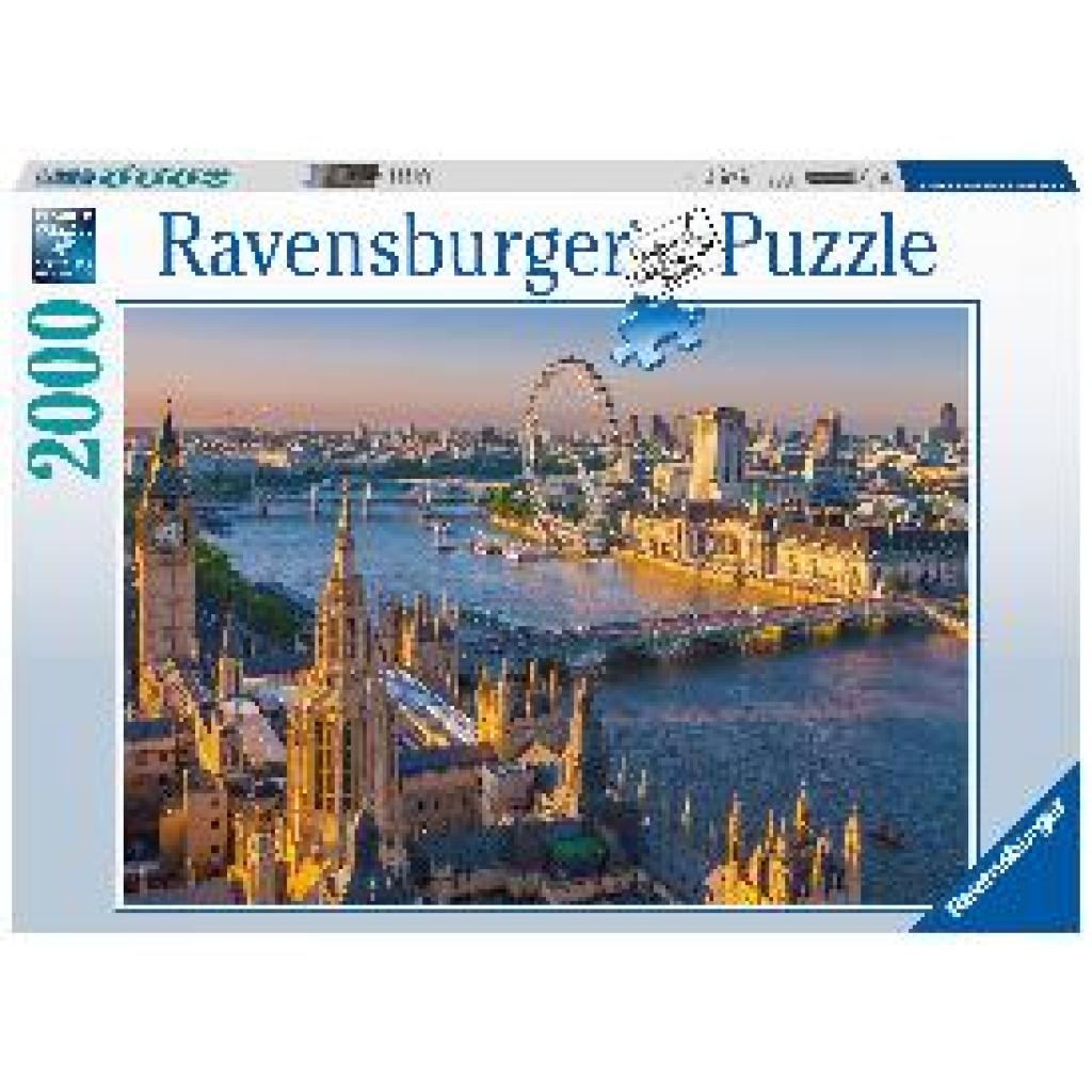 Stimmungsvolles London. Puzzle 2000 Teile