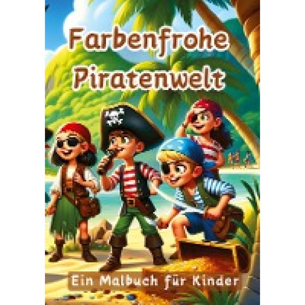 Pinselzauber, Maxi: Farbenfrohe Piratenwelt