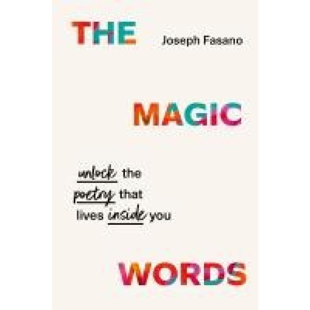 9781529932928 - The Magic Words - Joseph Fasano Gebunden
