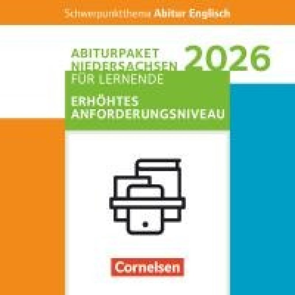9783060368167 - Herlyn Anne Schwerpunktthema Abitur Englisch Sekundarstufe II Pflichtmaterialien Abitur Niedersachsen 2026 - Paket für Lernende für das erhöhte Anforderungsniveau - Texthefte 9783060368167 - Herlyn Anne Schwerpunktthema Abitur Englisch Sekundarstufe II Pflichtmaterialien Abitur Niedersachsen 2026 - Paket für Lernende für das erhöhte Anforderungsniveau - Texthefte