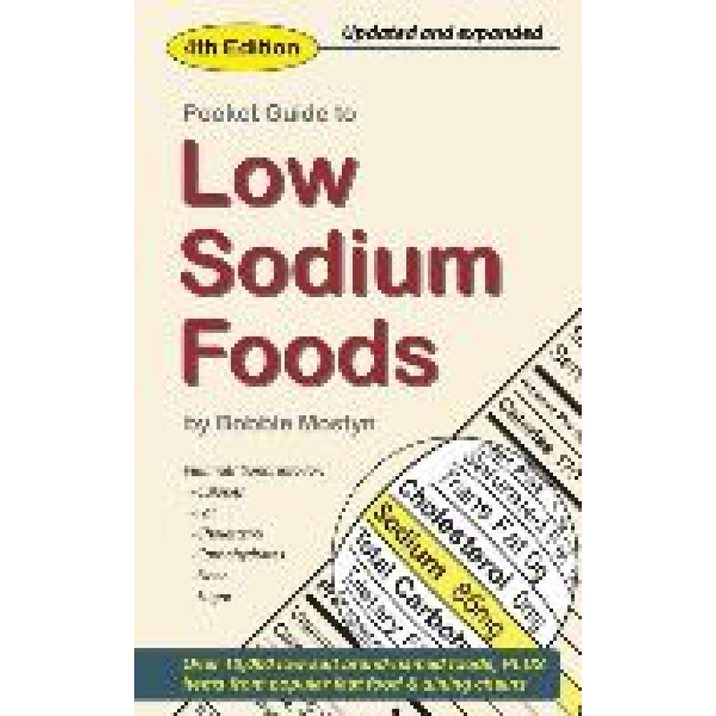 Mostyn, Bobbie: Pocket Guide to Low Sodium Foods