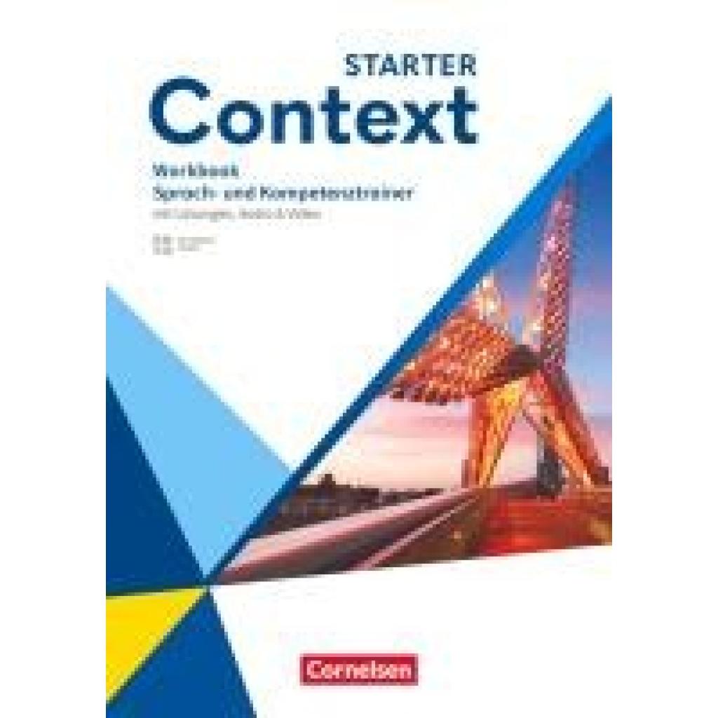 9783060349753 - Hirsch Sarah Context Starter Sprach- und Kompetenztrainer - Workbook mit Lösungen Audio und Video