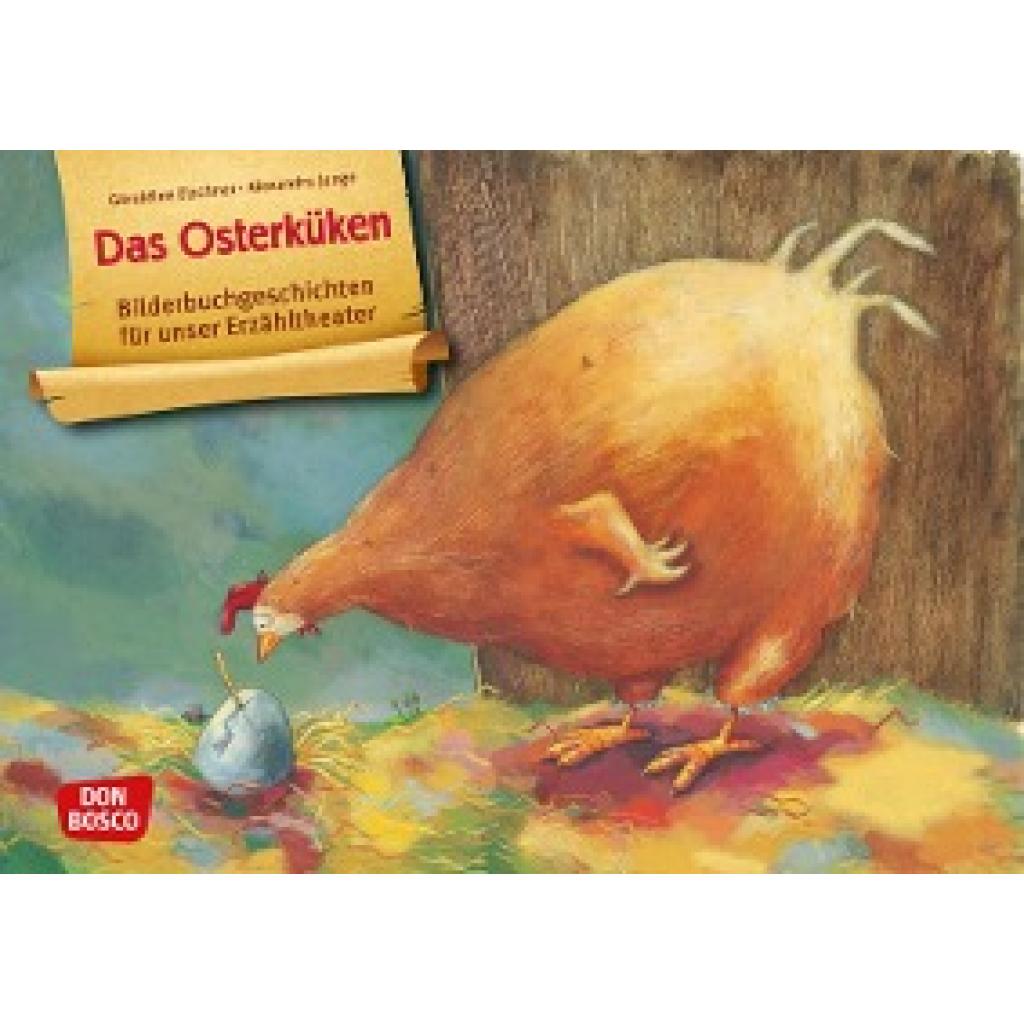 Elschner, Géraldine: Das Osterküken. Kamishibai Bildkartenset.