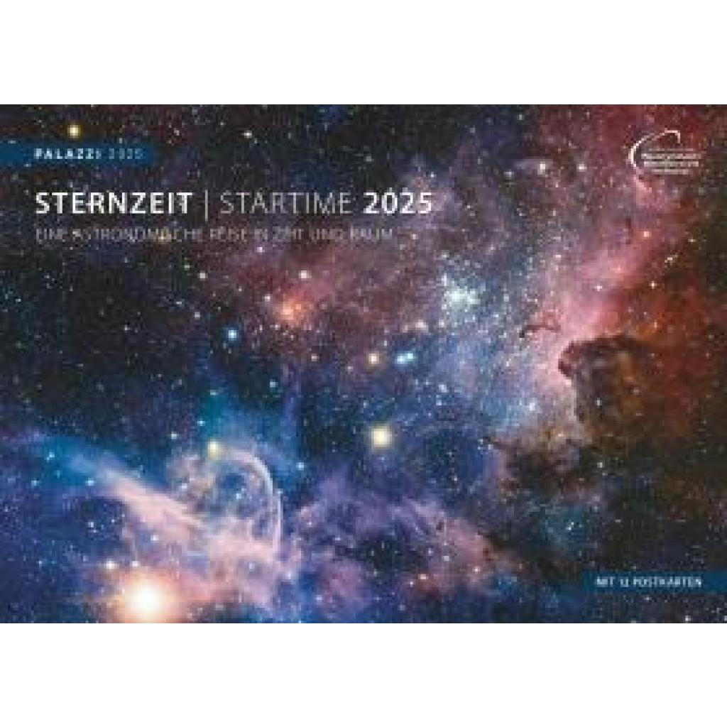 Mokler, Felicitas: PALAZZI - Sternzeit 2025 Wandkalender, 70x50cm, Posterkalender mit brillanten Aufnahmen aus unserem U