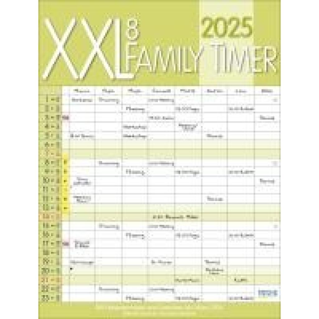 XXL Family Timer 8 2025