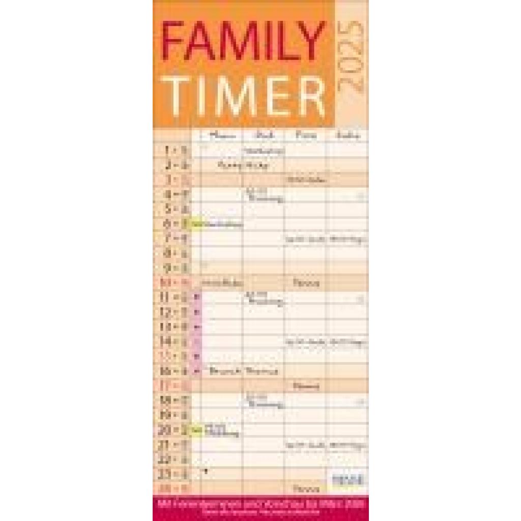 Family Timer Lifestyle 2025