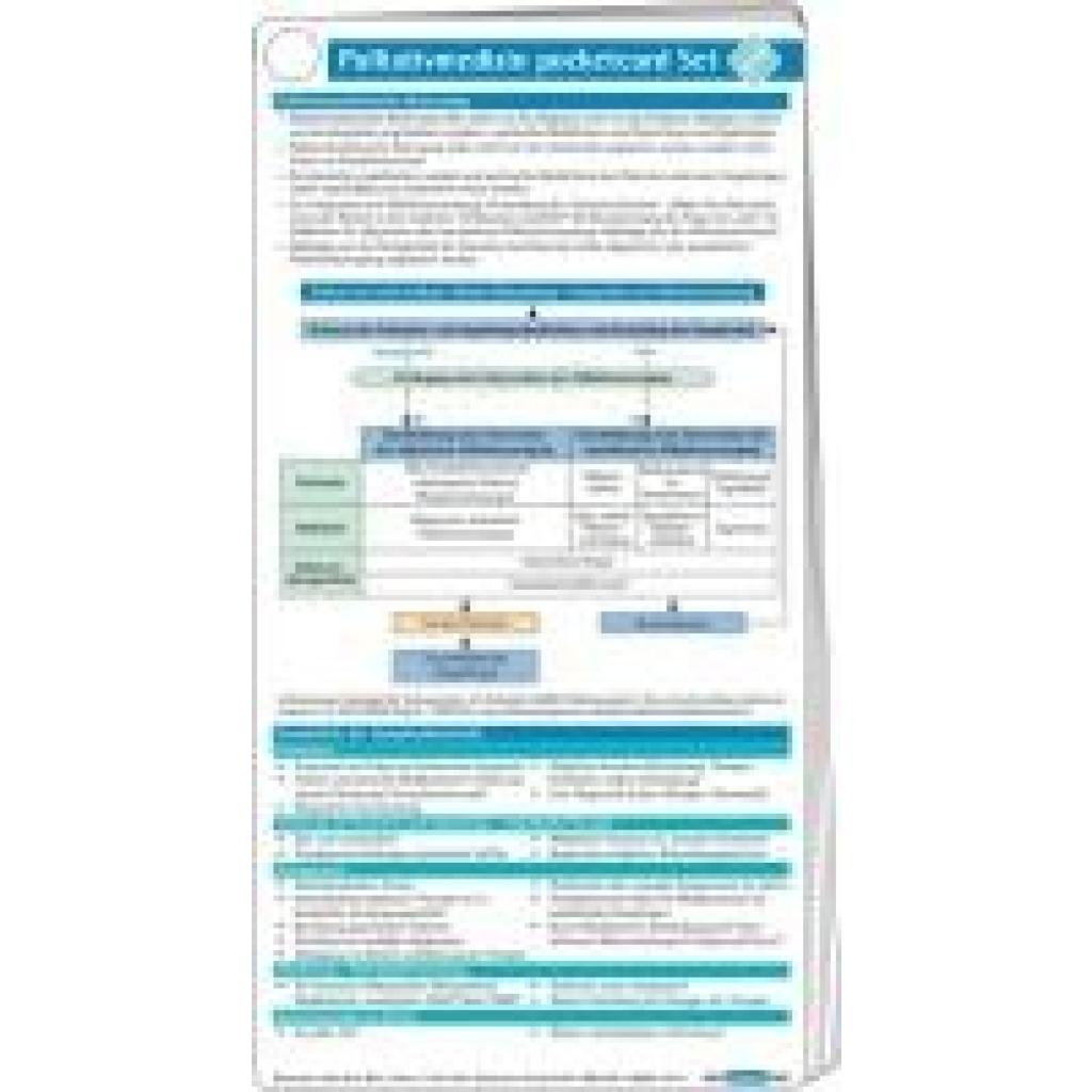 Bausewein, Claudia: Palliativmedizin pocketcard Set