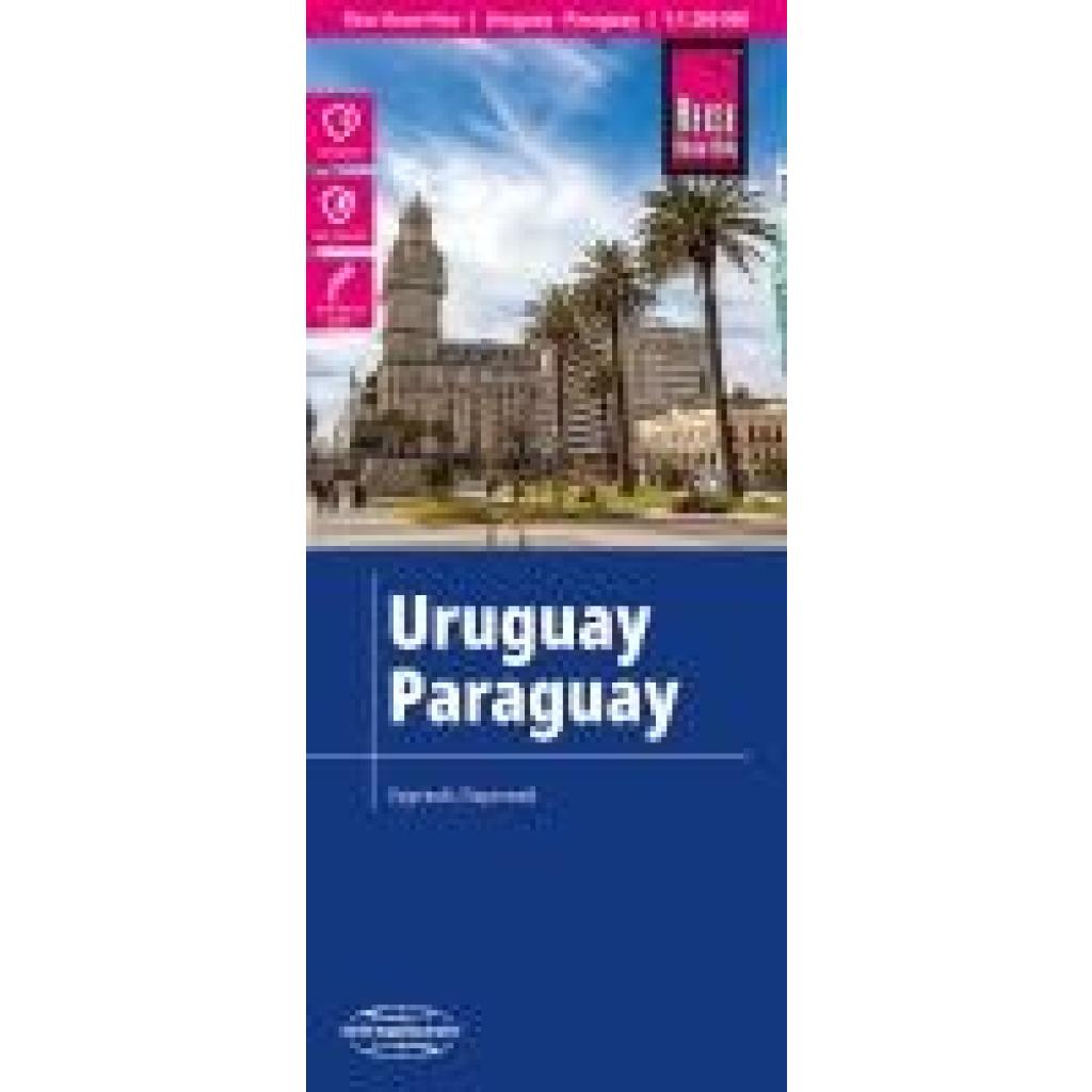 9783831774555 - Reise Know-How Landkarte Uruguay Paraguay (11200000) Karte (im Sinne von Landkarte)