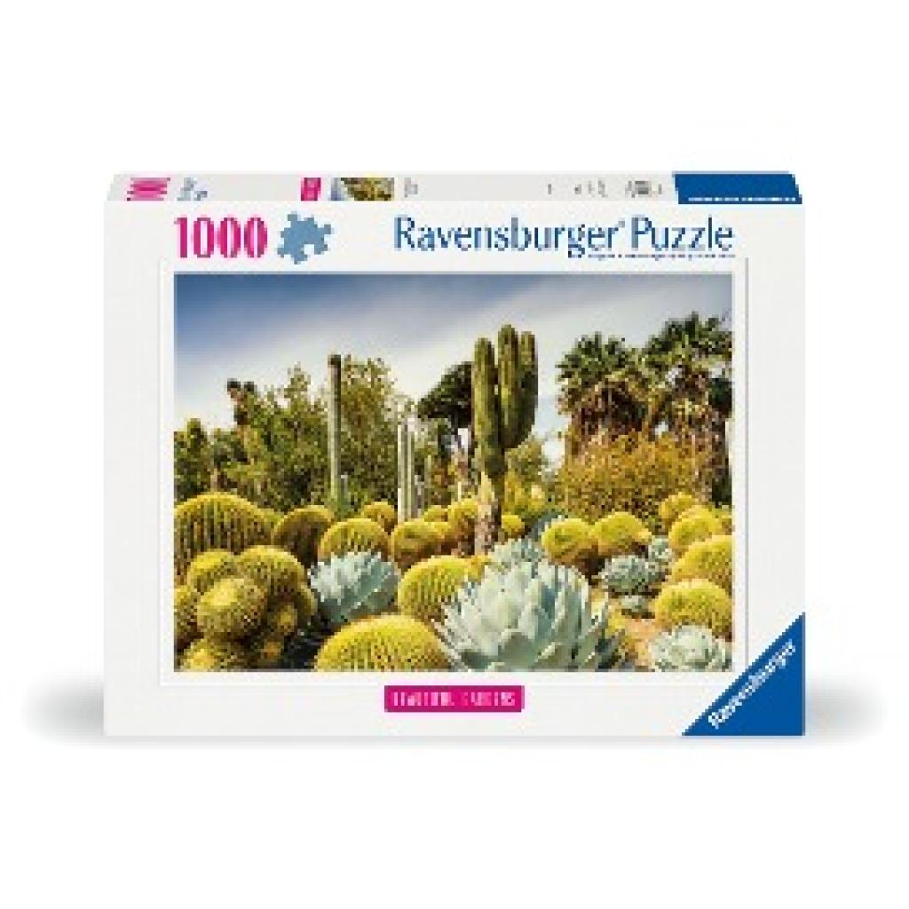 Ravensburger Puzzle 12000850, Beautiful Gardens - The Huntington Desert Garden, California, USA - 1000 Teile Puzzle für 