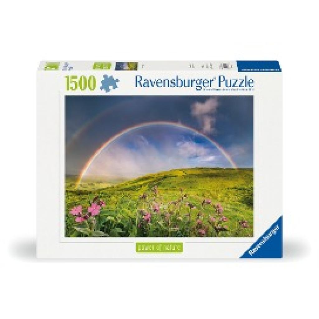 Ravensburger Puzzle 12000800 - Spektakulärer Regenbogen - 1500 Teile Puzzle für Erwachsene ab 14 Jahren