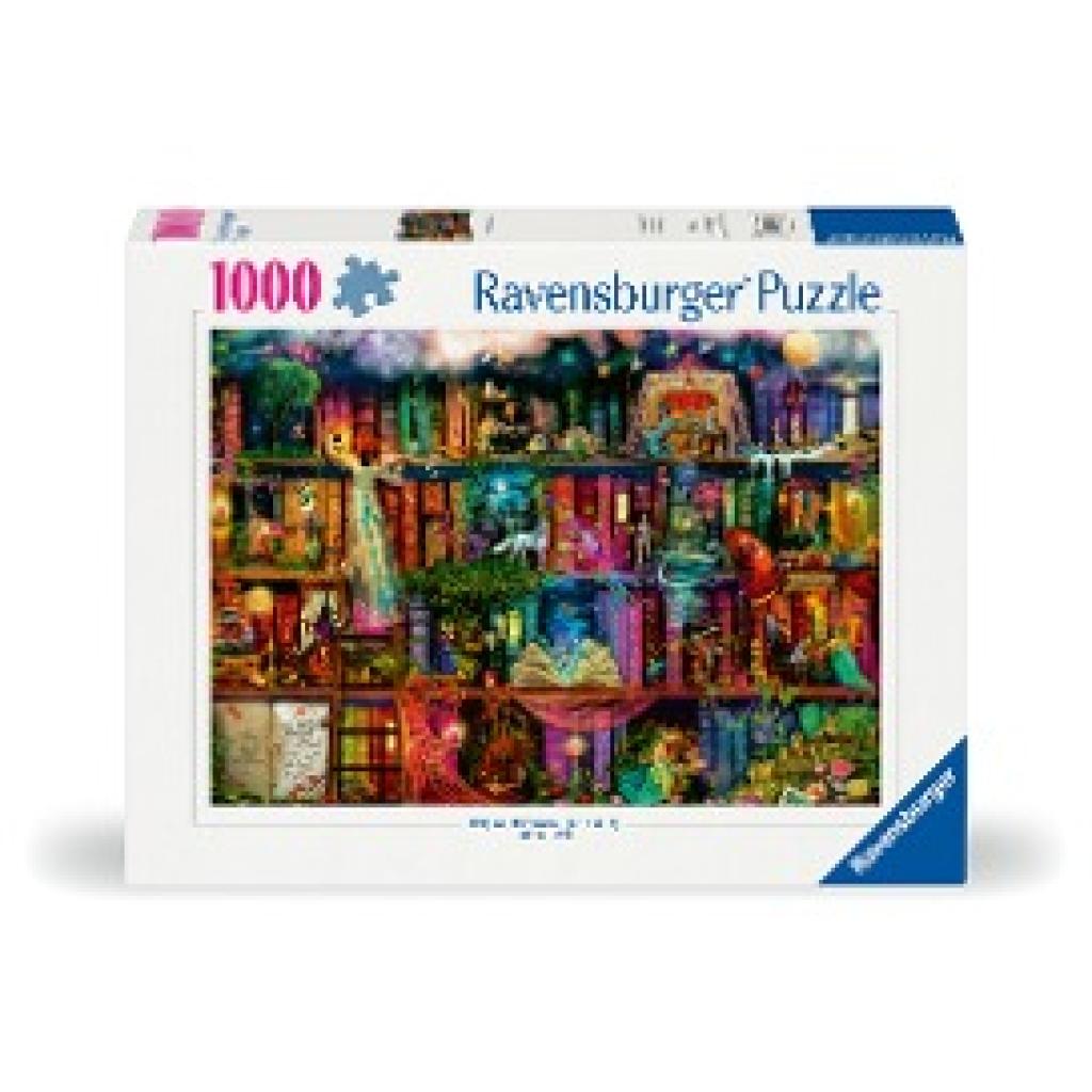 Ravensburger Puzzle 12000665 - Magische Märchenstunde - 1000 Teile Puzzle für Erwachsene und Kinder ab 14 Jahren, Detail