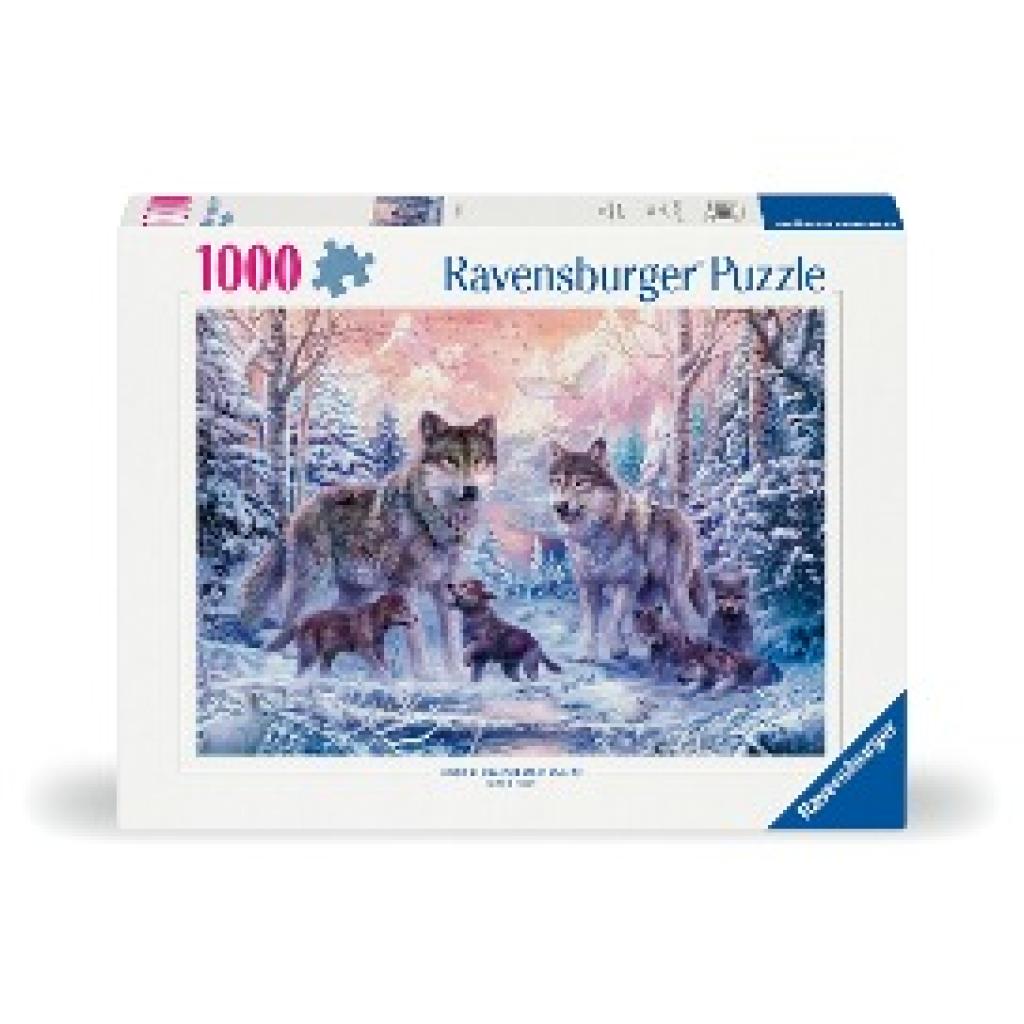 Ravensburger Puzzle 12000647 - Arktische Wölfe - 1000 Teile Puzzle für Erwachsene und Kinder ab 14 Jahren, Puzzle mit Wö