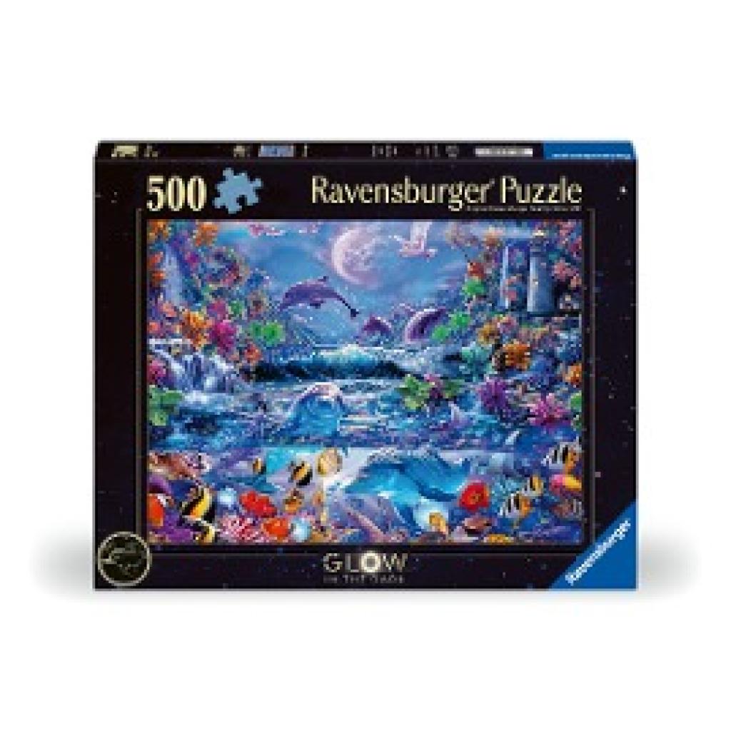 Ravensburger Puzzle 12000478 - Im Zauber des Mondlichts - 500 Teile Puzzle für Erwachsene und Kinder ab 10 Jahren Leucht