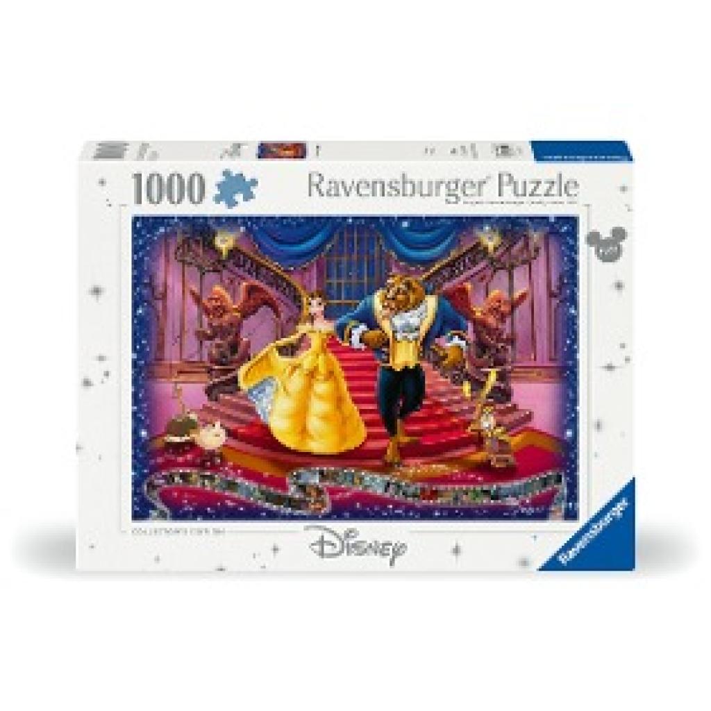 Ravensburger Puzzle 12000320 - Die Schöne und das Biest - 1000 Teile Disney Puzzle für Erwachsene und Kinder ab 14 Jahre