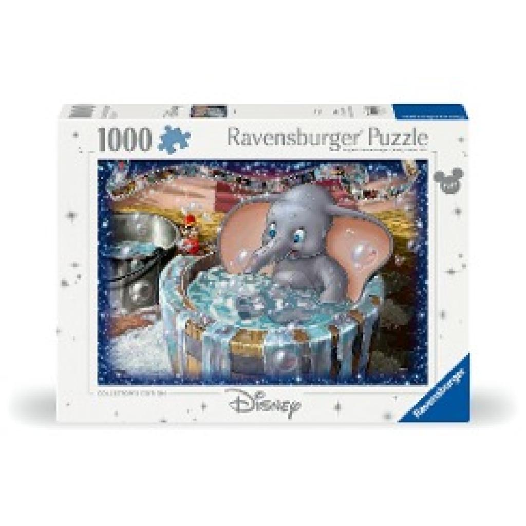 Ravensburger Puzzle 12000312 - Dumbo - 1000 Teile Disney Puzzle für Erwachsene und Kinder ab 14 Jahren