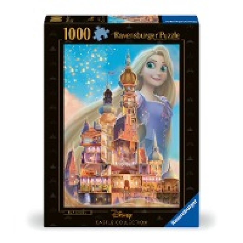 Ravensburger Puzzle 12000264 - Rapunzel - 1000 Teile Disney Castle Collection Puzzle für Erwachsene und Kinder ab 14 Jah