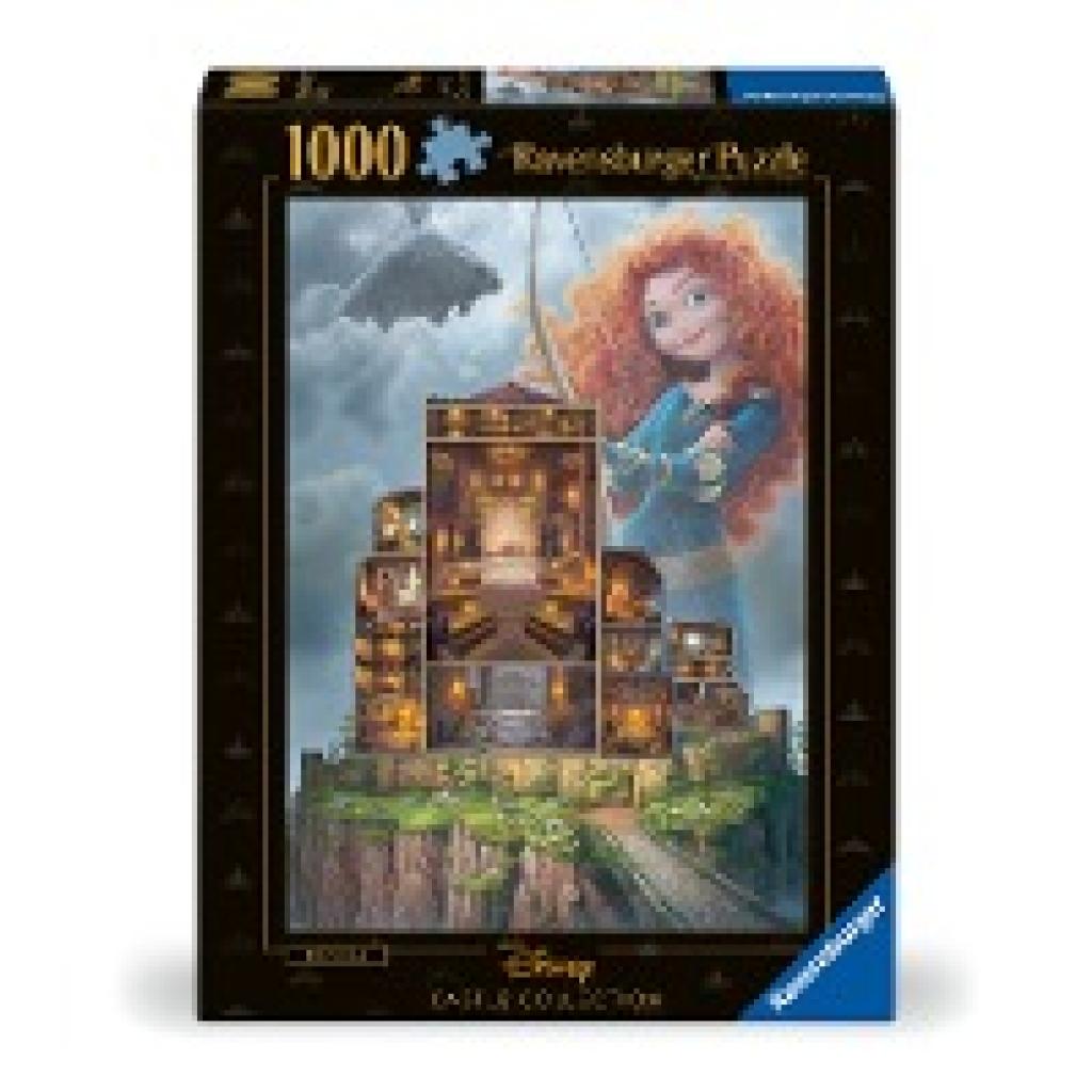 Ravensburger Puzzle 12000263 - Merida - 1000 Teile Disney Castle Collection Puzzle für Erwachsene und Kinder ab 14 Jahre