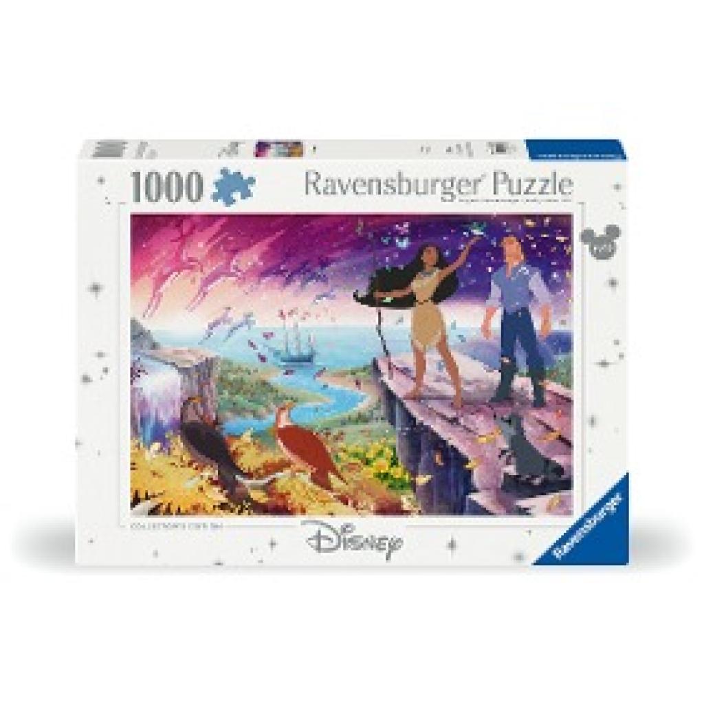Ravensburger Puzzle 12000243 - Pocahontas - 1000 Teile Disney Puzzle für Erwachsene und Kinder ab 14 Jahren