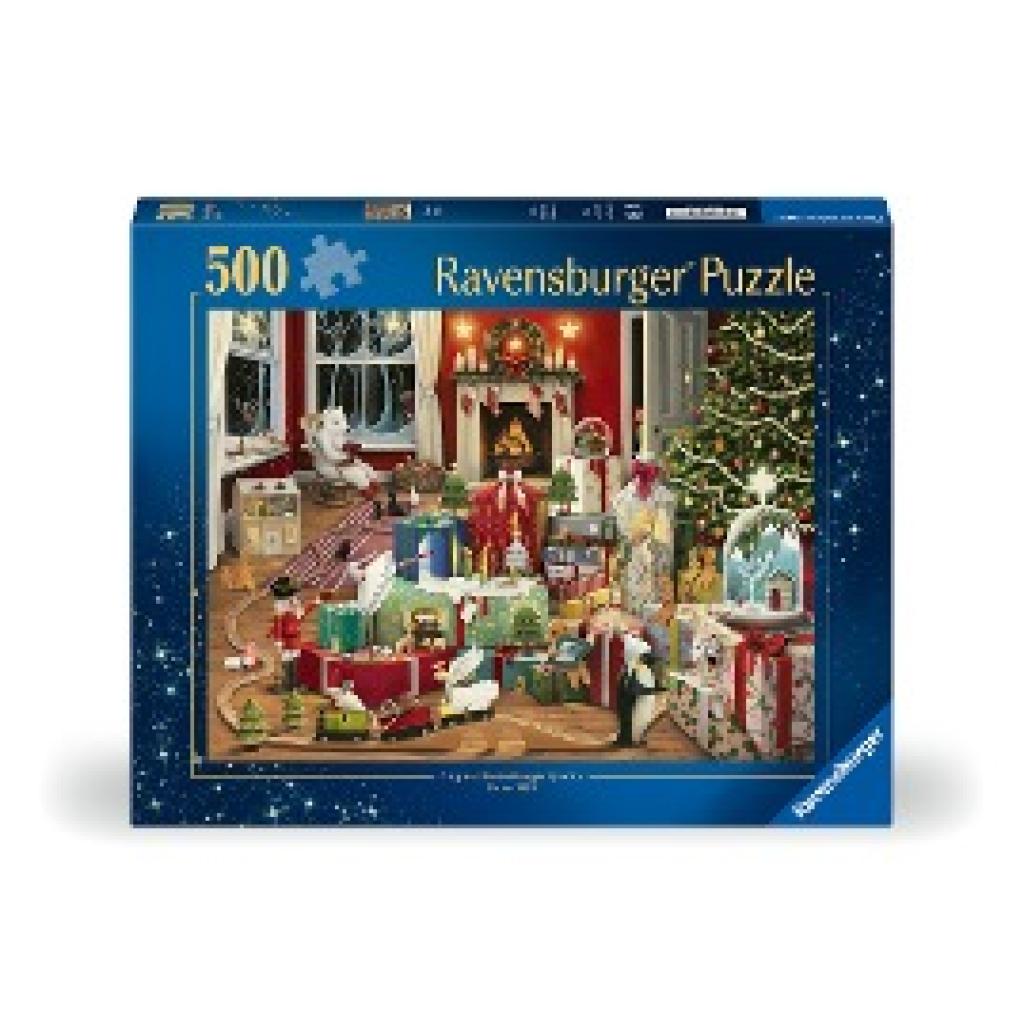 Ravensburger Puzzle 12000227 - Weihnachtszeit - 500 Teile Puzzle für Erwachsene und Kinder ab 12 Jahren