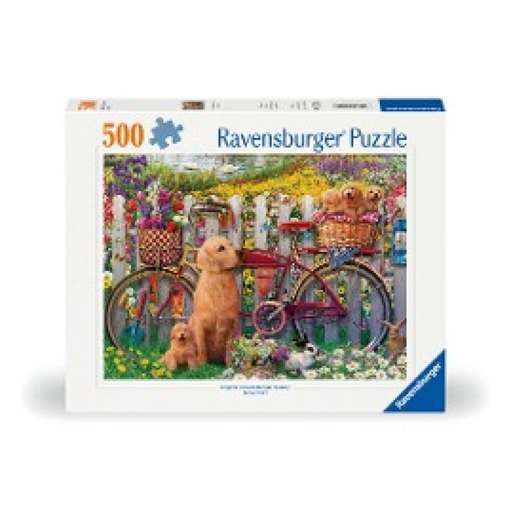 Ravensburger Puzzle 12000209 - Ausflug ins Grüne - 500 Teile Puzzle für Erwachsene und Kinder ab 12 Jahren