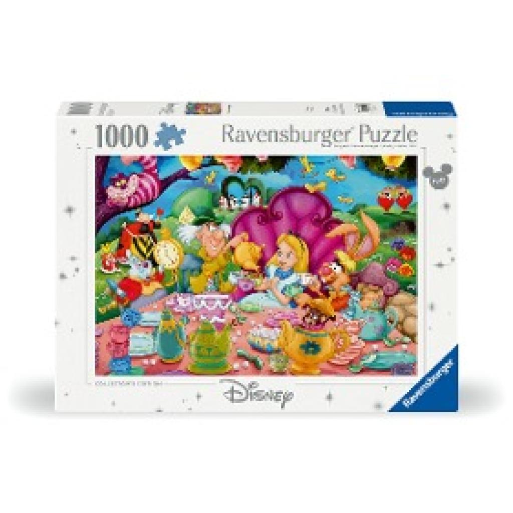 Ravensburger Puzzle 12000109 - Alice im Wunderland - 1000 Teile Disney Puzzle für Erwachsene und Kinder ab 14 Jahren