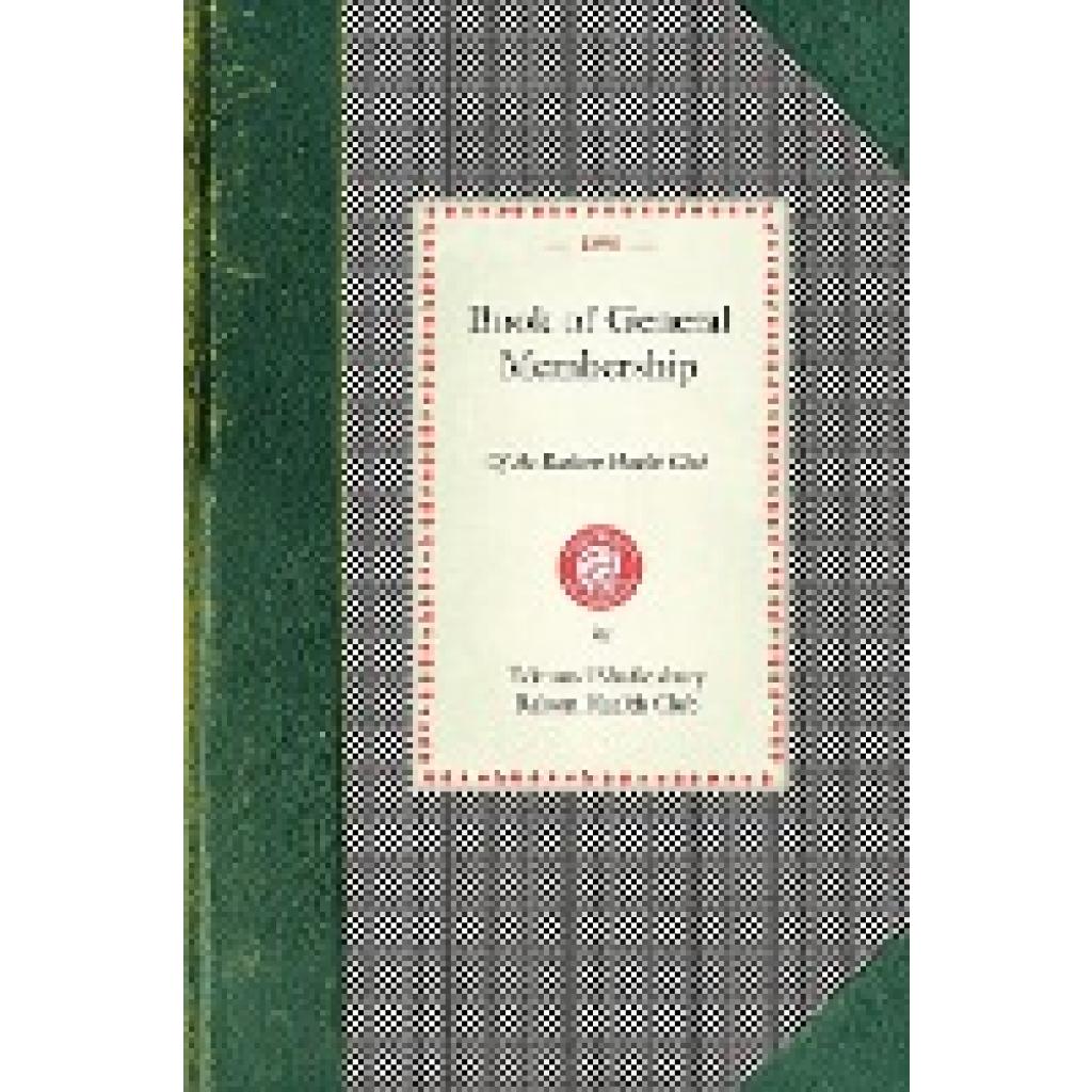 Edmund Shaftesbury: Book of General Membership