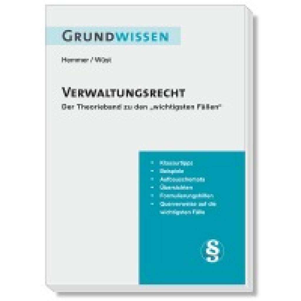 9783968382487 - Grundwissen Verwaltungsrecht - Karl-Edmund Hemmer Achim Wüst Kartoniert (TB) 9783968382487 - Grundwissen Verwaltungsrecht - Karl-Edmund Hemmer Achim Wüst Kartoniert (TB)