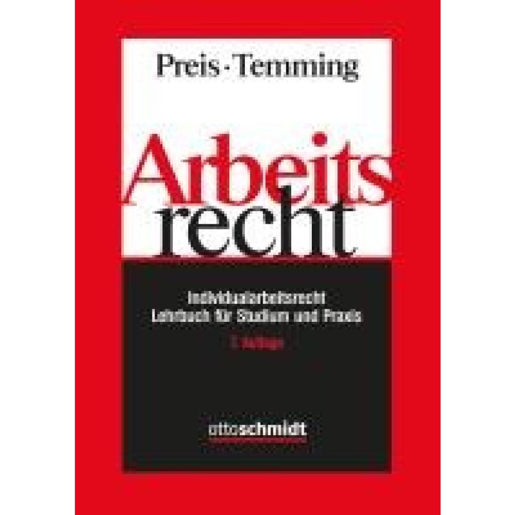 9783504420246 - Preis Ulrich Arbeitsrecht - Individualarbeitsrecht