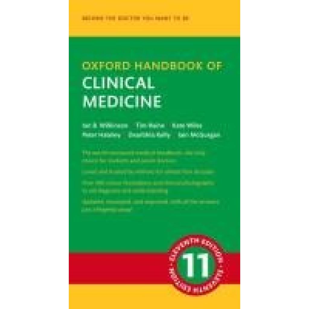 9780198844013 - Oxford Handbook of Clinical Medicine - Ian B Wilkinson Tim Raine Kate Wiles Peter Hateley Dearbhla Kelly Iain McGurgan Kunststoff