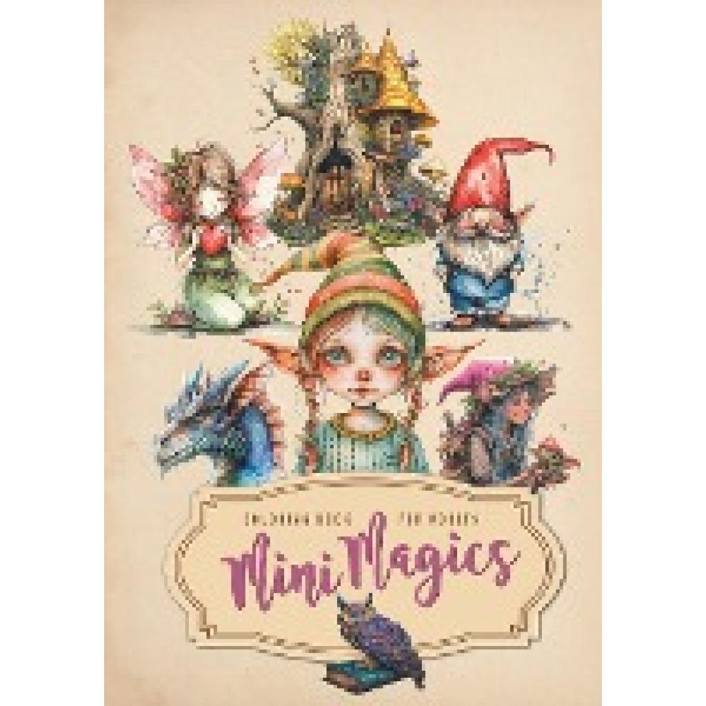 Publishing, Monsoon: Mini Magics Coloring Book for Adults